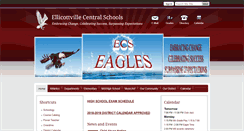 Desktop Screenshot of ellicottvillecentral.com